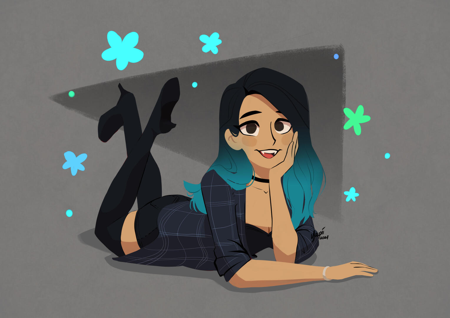 Flat //Commissioned Art